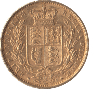 1872 GOLD SOVEREIGN ( UNC ) DIE 32 - Sovereign - Cambridgeshire Coins