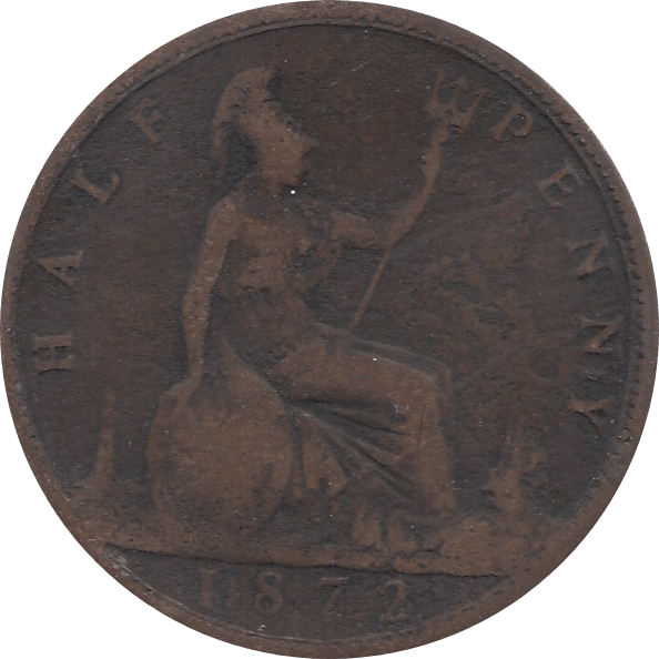 1872 HALFPENNY ( FAIR ) - Halfpenny - Cambridgeshire Coins