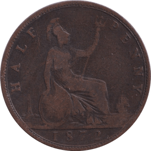 1872 HALFPENNY ( FAIR ) - Halfpenny - Cambridgeshire Coins