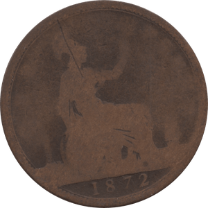 1872 PENNY ( FAIR ) 2 30 - Penny - Cambridgeshire Coins