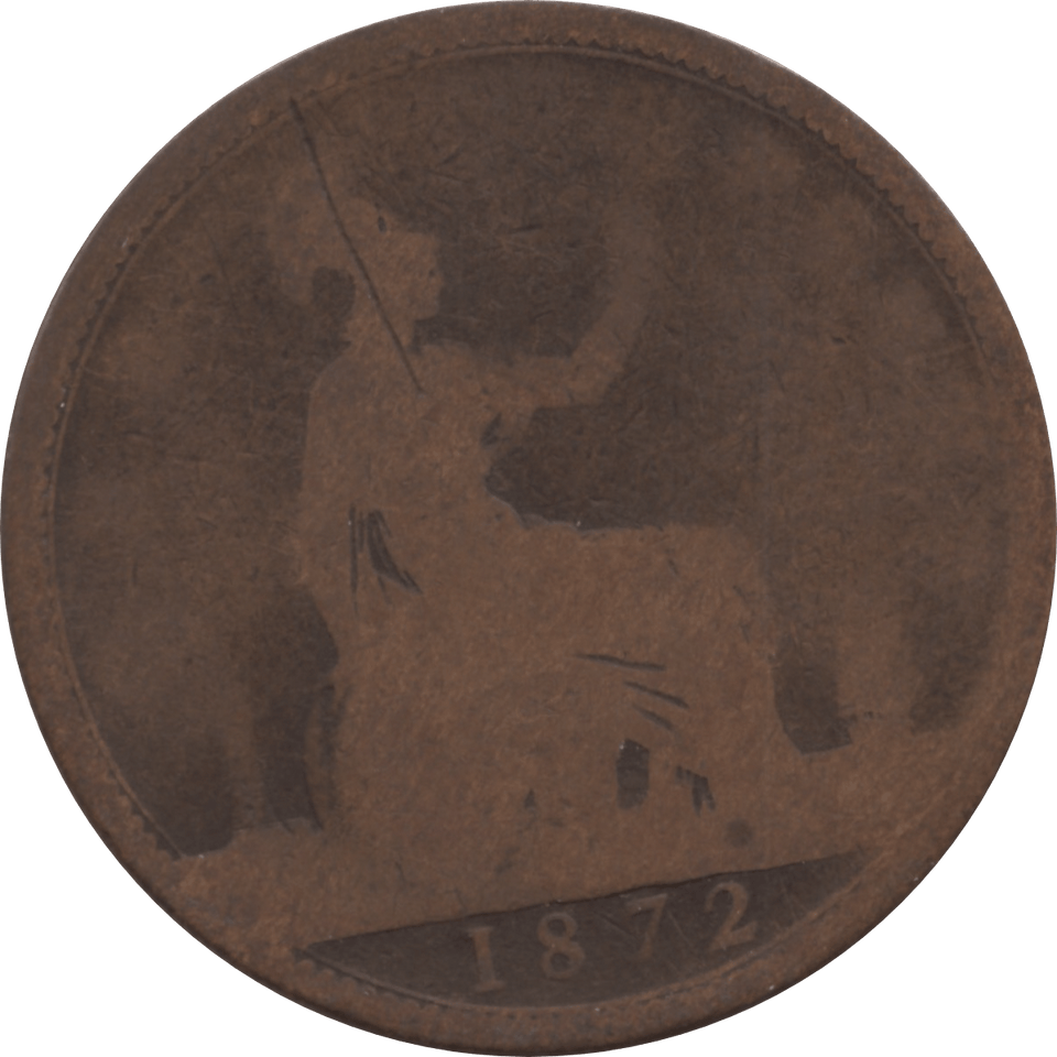 1872 PENNY ( FAIR ) 2 30 - Penny - Cambridgeshire Coins
