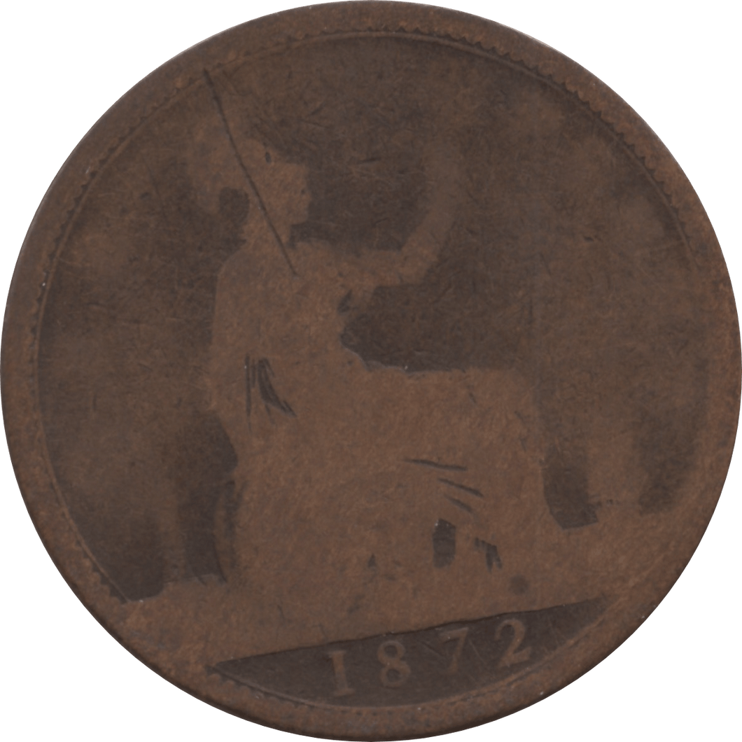 1872 PENNY ( FAIR ) 2 30 - Penny - Cambridgeshire Coins