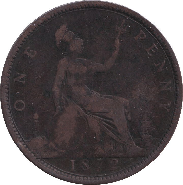 1872 PENNY ( FAIR ) - PENNY - Cambridgeshire Coins