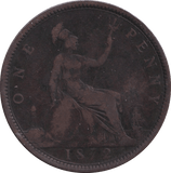 1872 PENNY ( FAIR ) - PENNY - Cambridgeshire Coins