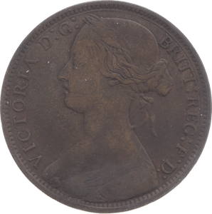1872 PENNY ( FINE ) 3 - Penny - Cambridgeshire Coins