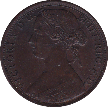 1872 PENNY ( UNC ) - Penny - Cambridgeshire Coins