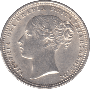1872 SHILLING ( EF ) DIE 128 - Shilling - Cambridgeshire Coins