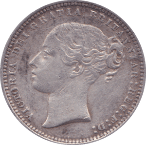 1872 SHILLING ( EF ) DIE 17 - Shilling - Cambridgeshire Coins