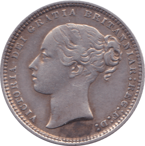 1872 SHILLING ( EF ) - Shilling - Cambridgeshire Coins