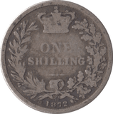 1872 SHILLING ( FAIR ) DIE 15 - Shilling - Cambridgeshire Coins