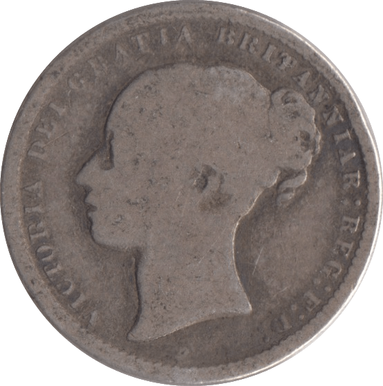 1872 SHILLING ( FAIR ) DIE 15 - Shilling - Cambridgeshire Coins