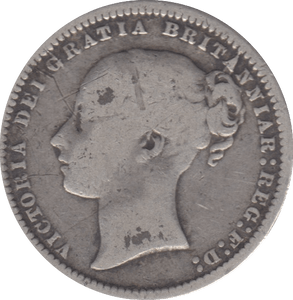 1872 SHILLING ( FINE ) DIE 147 - Shilling - Cambridgeshire Coins