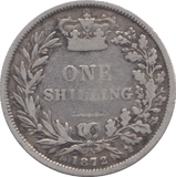 1872 SHILLING ( FINE ) DIE 147 - Shilling - Cambridgeshire Coins