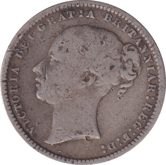 1872 SHILLING ( FINE ) - Shilling - Cambridgeshire Coins