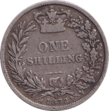 1872 SHILLING ( FINE ) - Shilling - Cambridgeshire Coins