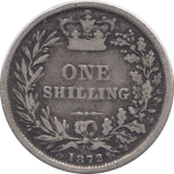 1872 SHILLING ( GF ) DIE 105 - Shilling - Cambridgeshire Coins
