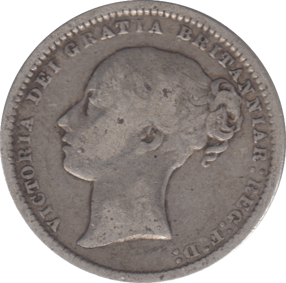 1872 SHILLING ( GF ) DIE 105 - Shilling - Cambridgeshire Coins
