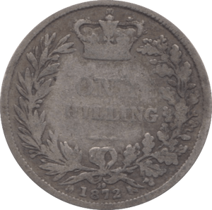 1872 SHILLING ( NF ) DIE 29 - Shilling - Cambridgeshire Coins
