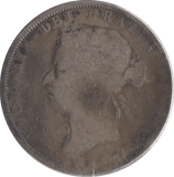 1872 SILVER FIFTY CENTS CANADA - SILVER WORLD COINS - Cambridgeshire Coins