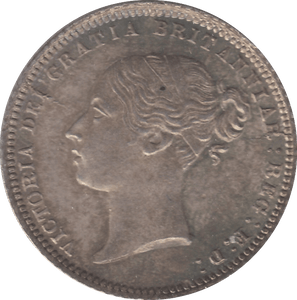 1872 SIXPENCE ( UNC ) - Sixpence - Cambridgeshire Coins