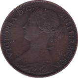 1873 FARTHING ( EF ) - Farthing - Cambridgeshire Coins