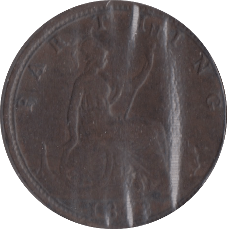 1873 FARTHING ( F ) - Farthing - Cambridgeshire Coins
