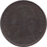 1873 FARTHING ( GVF ) 14 - Farthing - Cambridgeshire Coins