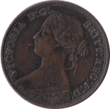 1873 FARTHING ( GVF ) - Farthing - Cambridgeshire Coins