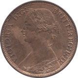 1873 FARTHING ( UNC ) 1 - Farthing - Cambridgeshire Coins