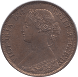 1873 FARTHING ( UNC ) 4 - Farthing - Cambridgeshire Coins