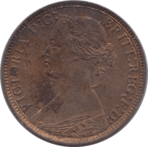 1873 FARTHING ( UNC ) 6 - Farthing - Cambridgeshire Coins