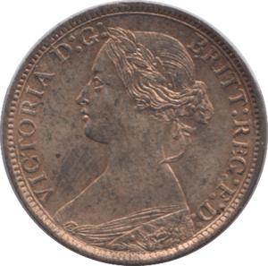 1873 FARTHING ( UNC ) 9 - Farthing - Cambridgeshire Coins