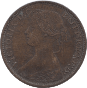 1873 FARTHING ( VF ) - Farthing - Cambridgeshire Coins