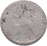 1873 FLORIN ( EF ) DIE 166 - Florin - Cambridgeshire Coins