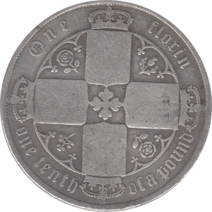 1873 FLORIN ( FAIR ) DIE 140 - Florin - Cambridgeshire Coins