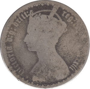 1873 FLORIN ( FAIR ) DIE 14 - Florin - Cambridgeshire Coins