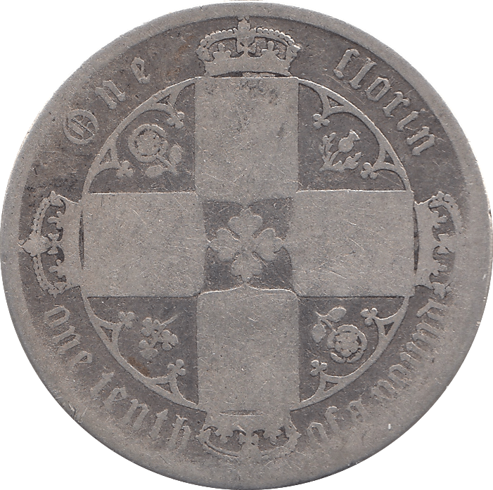 1873 FLORIN ( FAIR ) DIE 174 - Florin - Cambridgeshire Coins