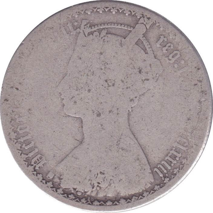 1873 FLORIN ( FAIR ) DIE 18 - Florin - Cambridgeshire Coins