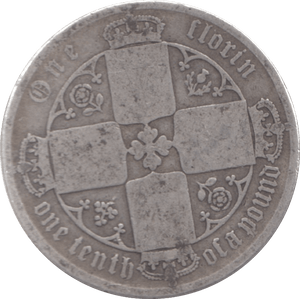 1873 FLORIN ( FAIR ) DIE 228 - Florin - Cambridgeshire Coins