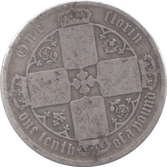 1873 FLORIN ( FAIR ) DIE 228 - Florin - Cambridgeshire Coins