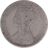 1873 FLORIN ( FAIR ) DIE 228 - Florin - Cambridgeshire Coins