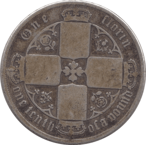 1873 FLORIN ( FAIR ) DIE 68 - FLORIN - Cambridgeshire Coins