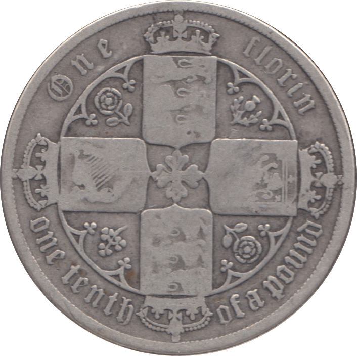 1873 FLORIN ( FAIR ) - Florin - Cambridgeshire Coins
