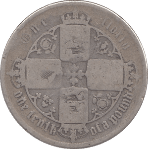 1873 FLORIN ( FAIR ) - FLORIN - Cambridgeshire Coins