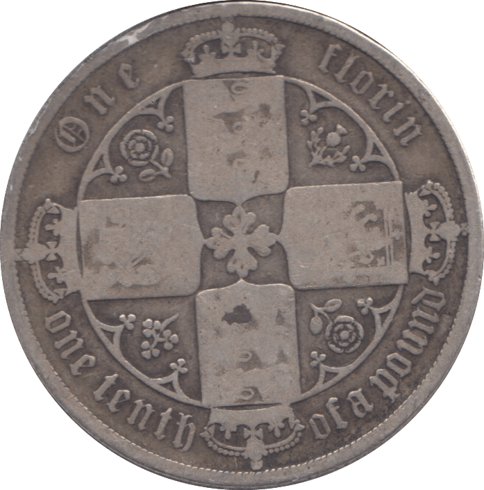 1873 FLORIN ( FAIR ) - Florin - Cambridgeshire Coins