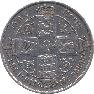 1873 FLORIN ( GVF ) - Florin - Cambridgeshire Coins