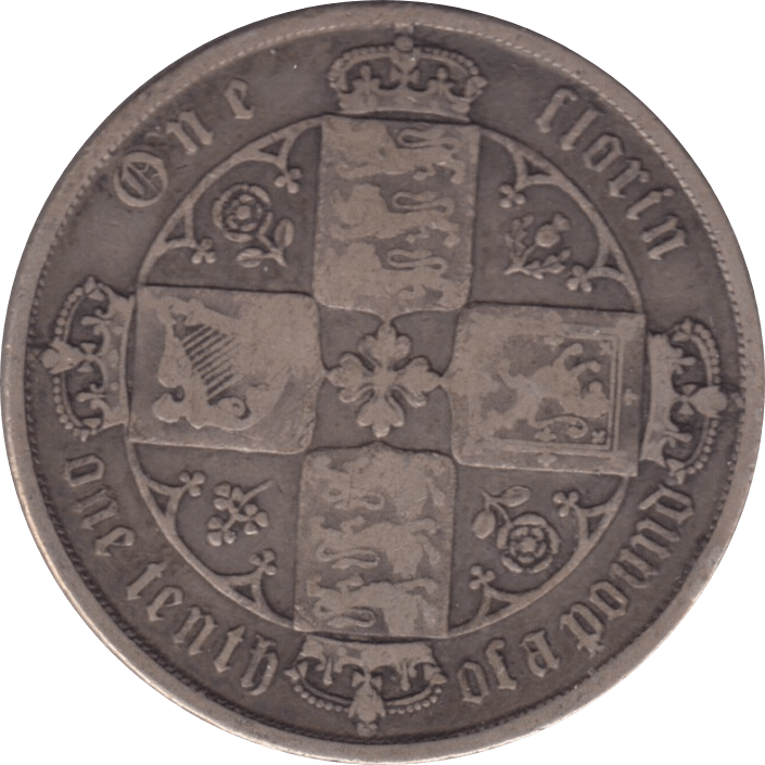 1873 FLORIN ( NF ) 1 - Florin - Cambridgeshire Coins