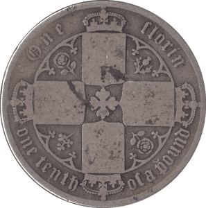 1873 FLORIN ( NF ) - FLORIN - Cambridgeshire Coins