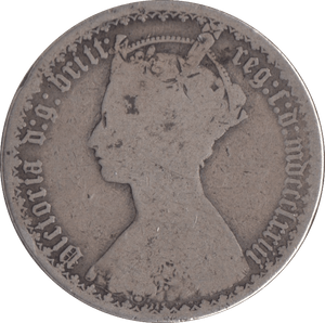 1873 FLORIN ( NF ) - FLORIN - Cambridgeshire Coins