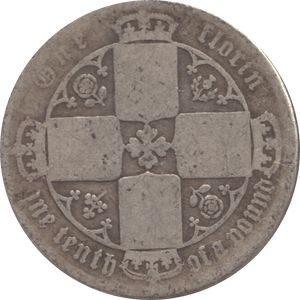 1873 FLORING ( FAIR ) DIE 106 - Florin - Cambridgeshire Coins